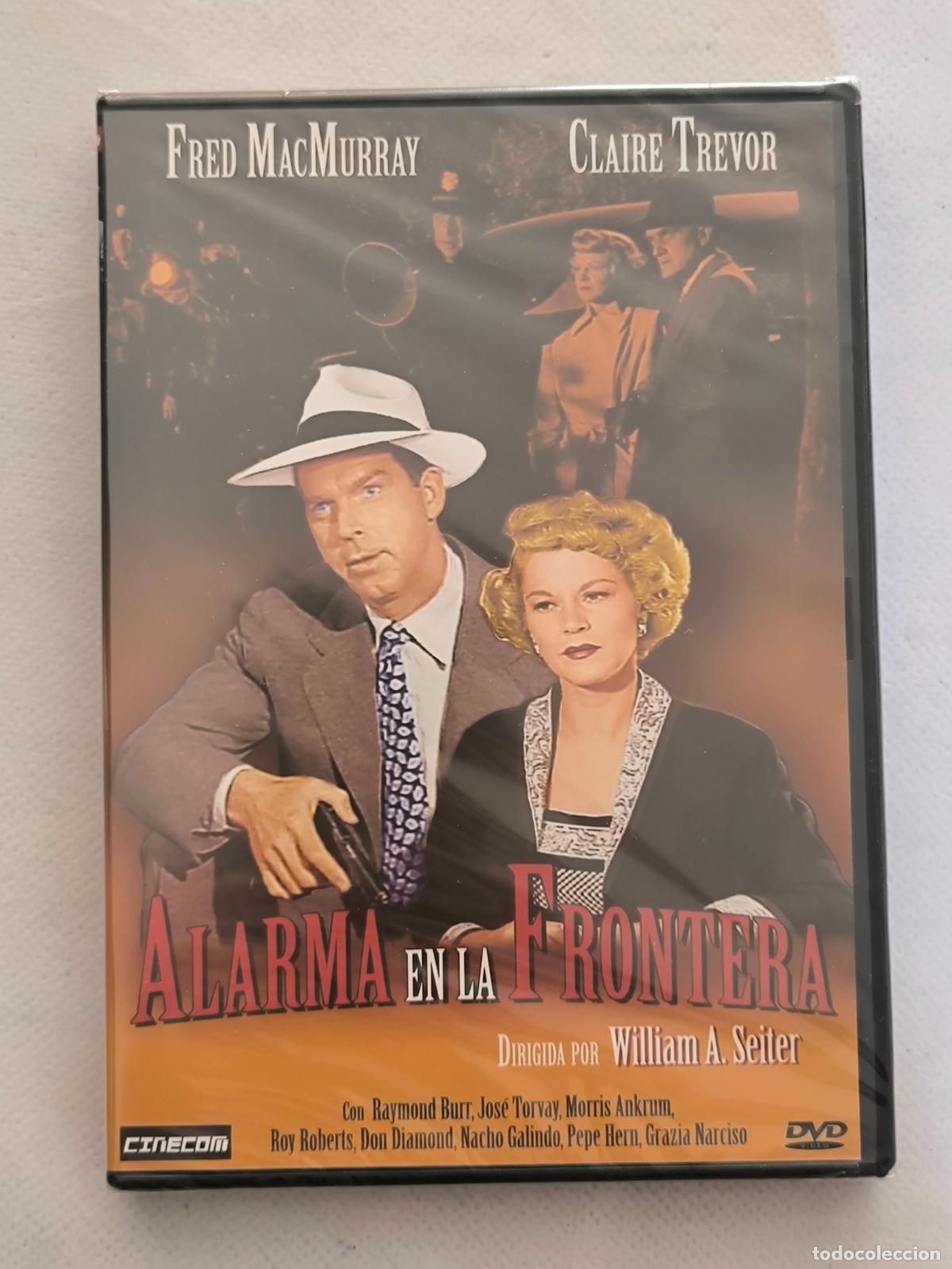Cine: DVD ALARMA EN LA FRONTERA - FRED MACMURRAY - NUEVO, PRECINTADO (270)