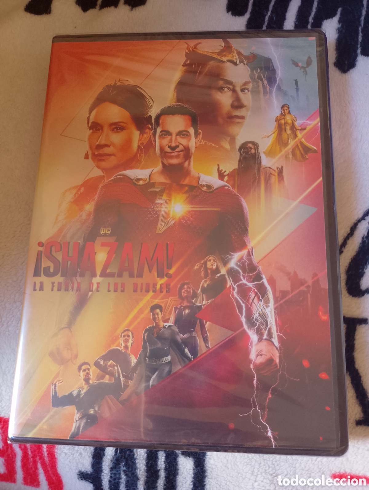 Cine: Shazam La Furia de los Dioses DVD Shazam La Furia de los Dioses Pel&iacute;cula PRECINTADA