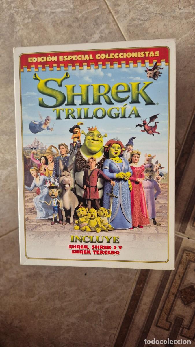 Cine: Pack Shrek 1+ 2 + 3, tres pel&iacute;culas dvd Animaci&oacute;n Dreamworks