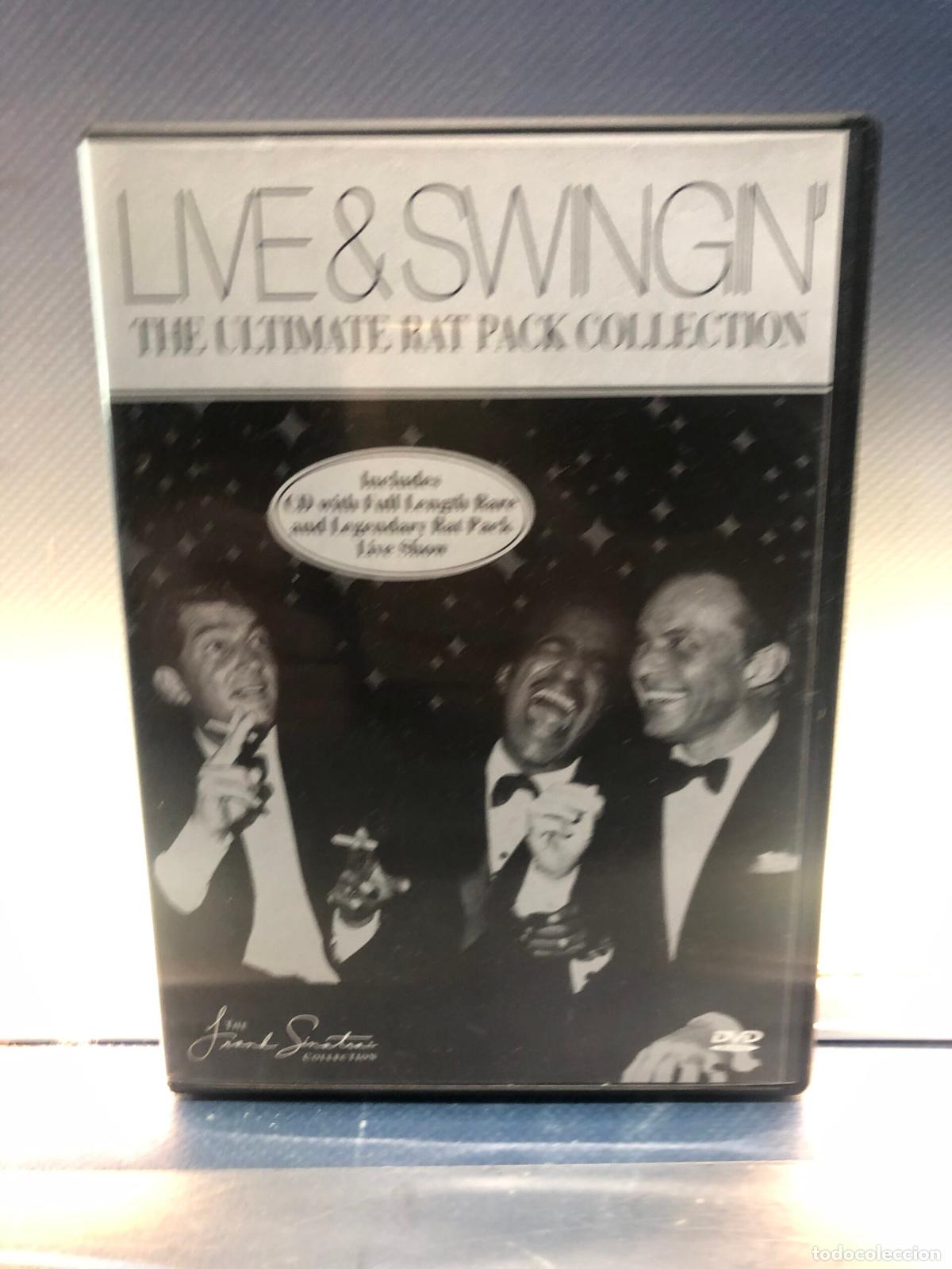 Cine: Dvd, Buen Estado, Live & Swingin, The Ultimate Rat Pack Collection