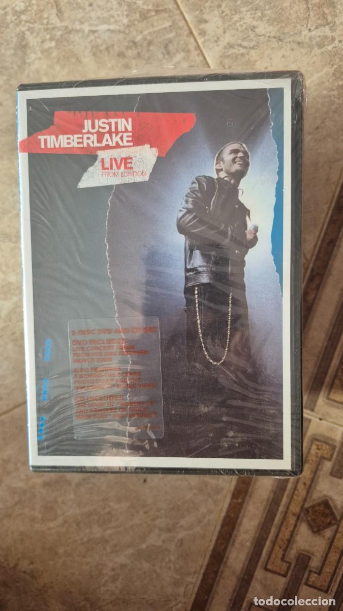 Cine: Justin Timberlake, live From London, dvd + cd, precintada