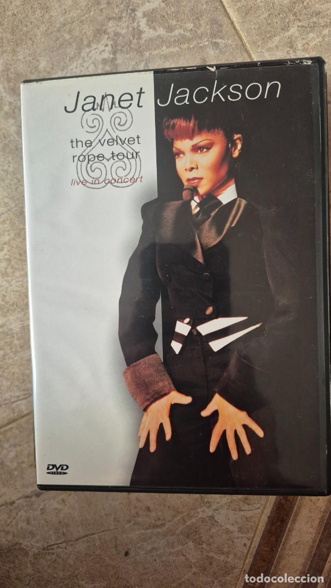 Cine: Janet Jackson, the velvet rope tour, dvd Live in concert
