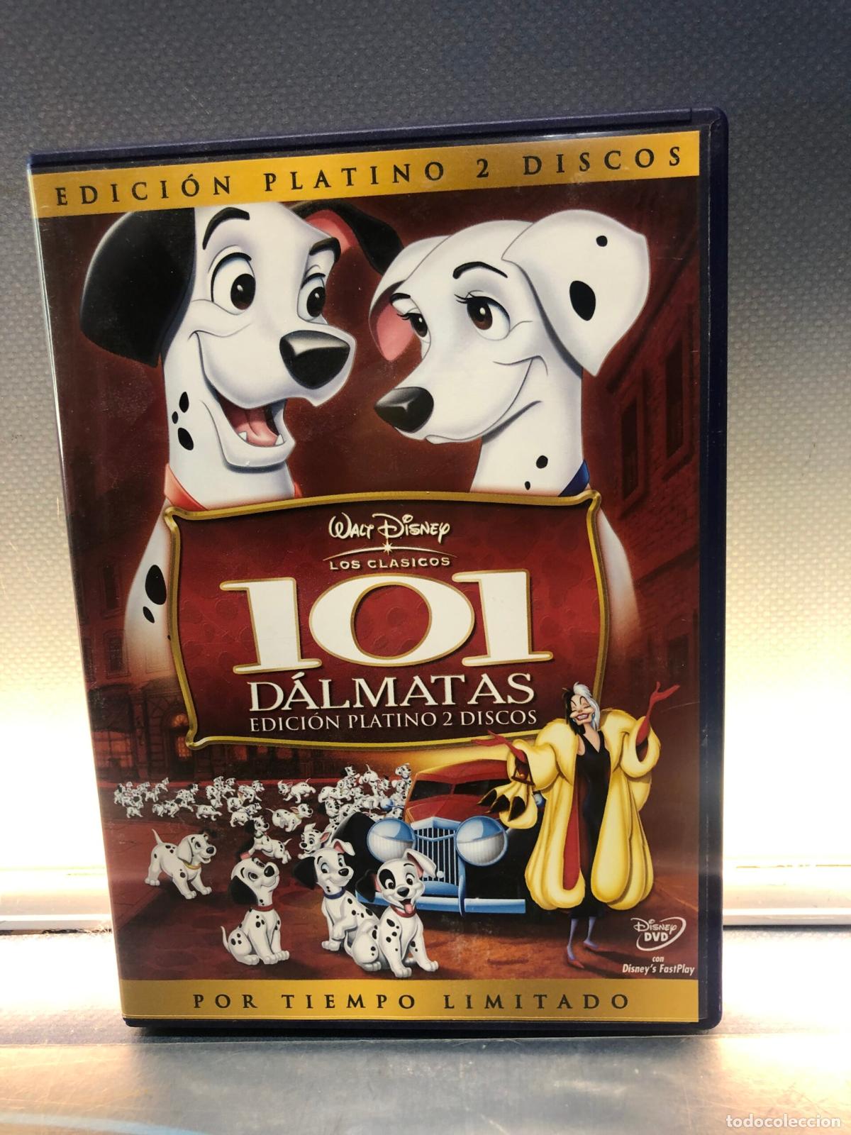 Cine: Dvd, Buen Estado, 101 Dalmatas, Edici&oacute;n Platino