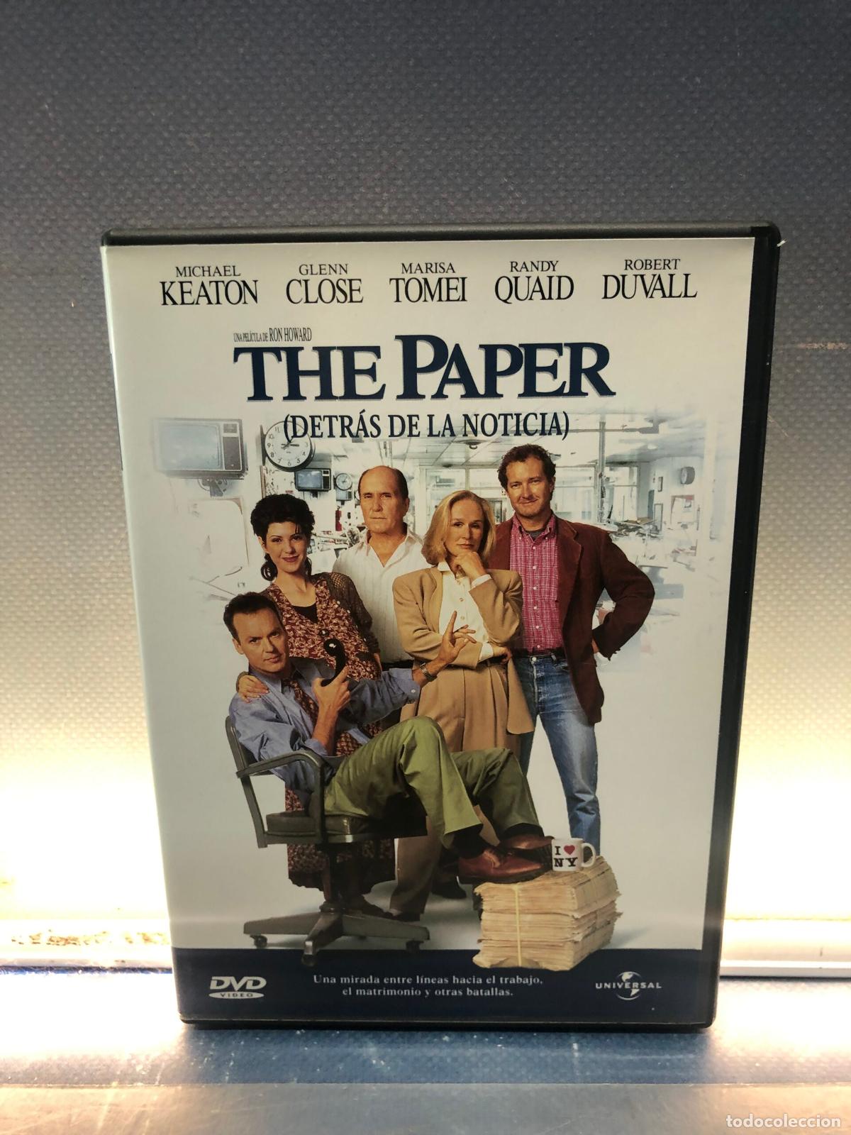 Cine: Dvd, Buen Estado, The Paper, Detras De La Noticia