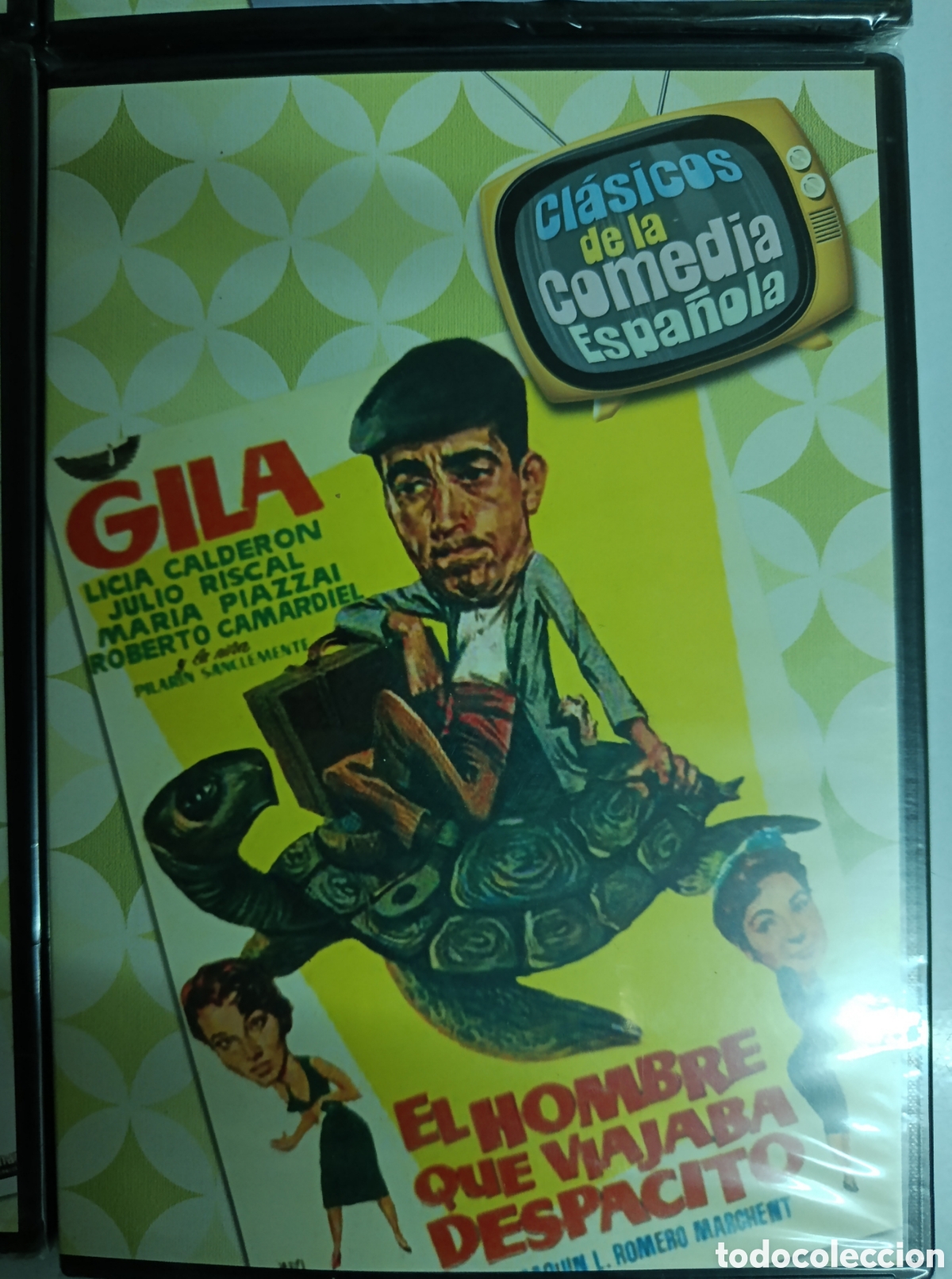 Cinema: Dvd &rdquo;El hombre que viajaba despacito&rdquo; Comedia clasica cine espa&ntilde;ol, precintado