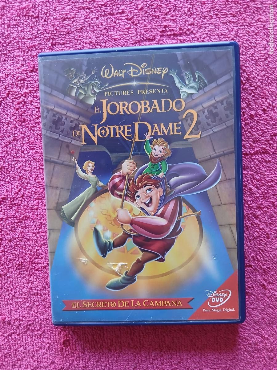 Cine: El Jorobado de Notre Dame 2 El Secreto de la Campana 2001 Walt Disney pictures presenta