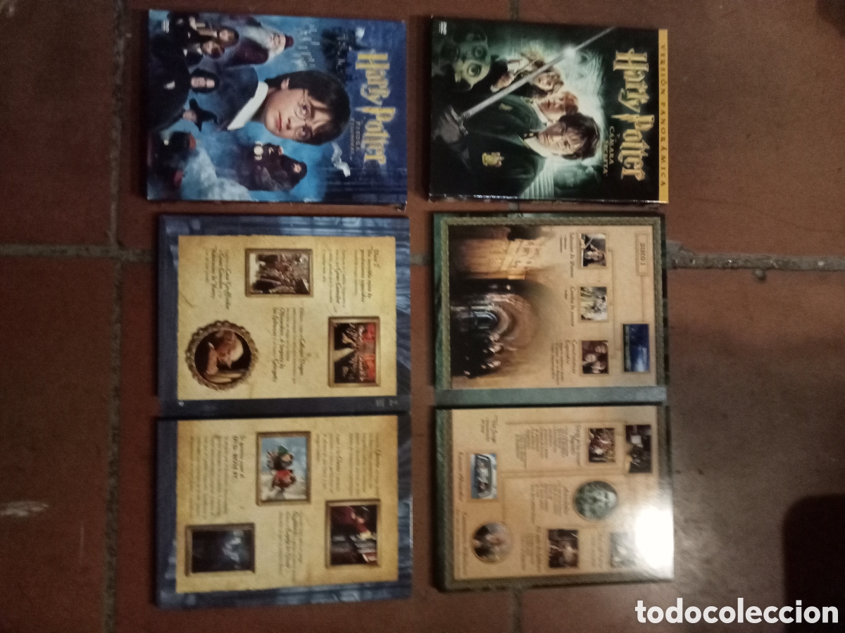 Cine: 4 DVD Harry Potter panoramica