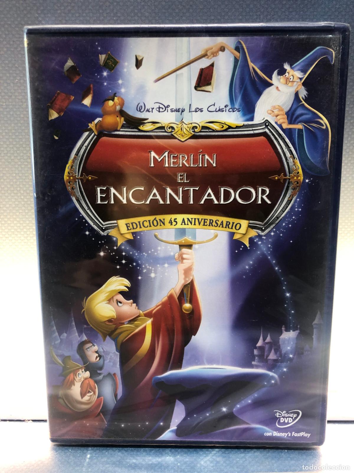 Cine: Dvd, Nuevo Precintado, Merlin El Encantador, Edici&oacute;n 45 Aniversario
