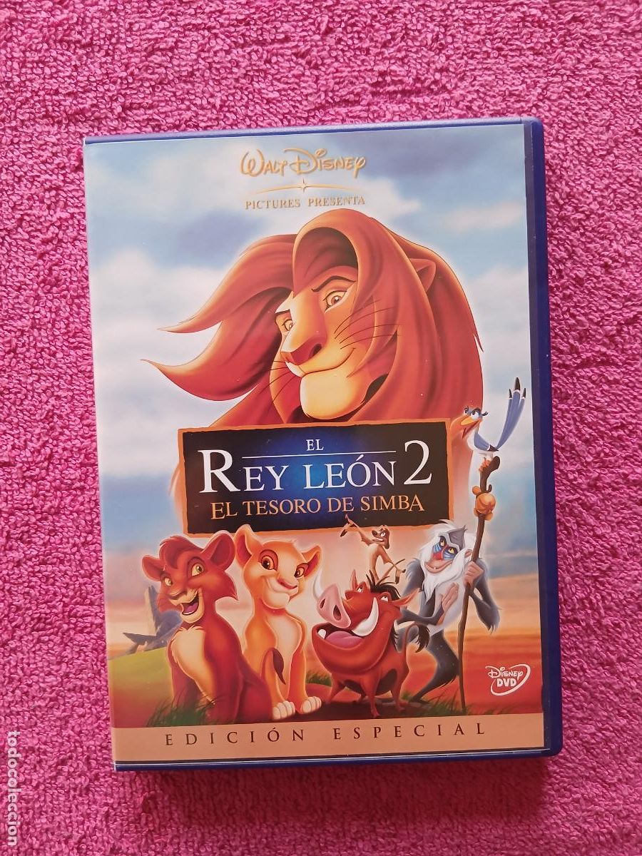 Cine: El Rey Le&oacute;n 2 El Tesoro de Simba edici&oacute;n especial 2004 Walt Disney pictures presenta