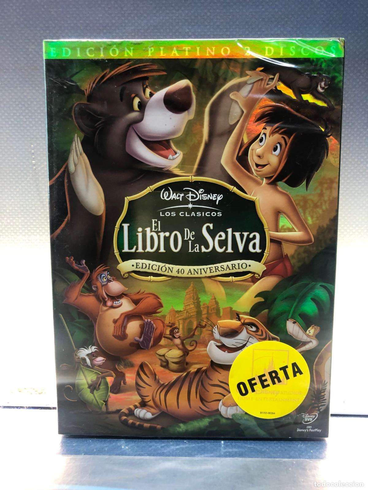 Cine: Dvd, Nuevo Precintado, El Libro De La Selva, Edici&oacute;n 40 Aniversario