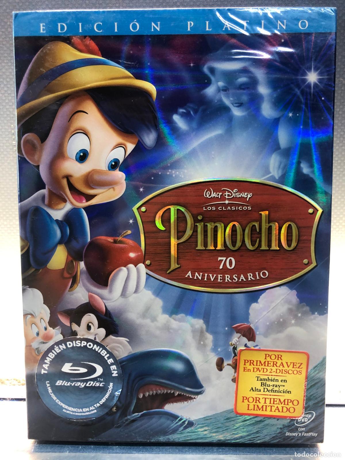 Cine: Dvd, Nuevo Precintado, Pinocho, 70 Aniversario