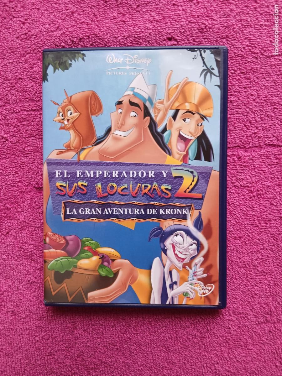 Cine: El emperador y sus locuras 2 La gran aventura de Kronk 2005 Walt Disney pictures presenta