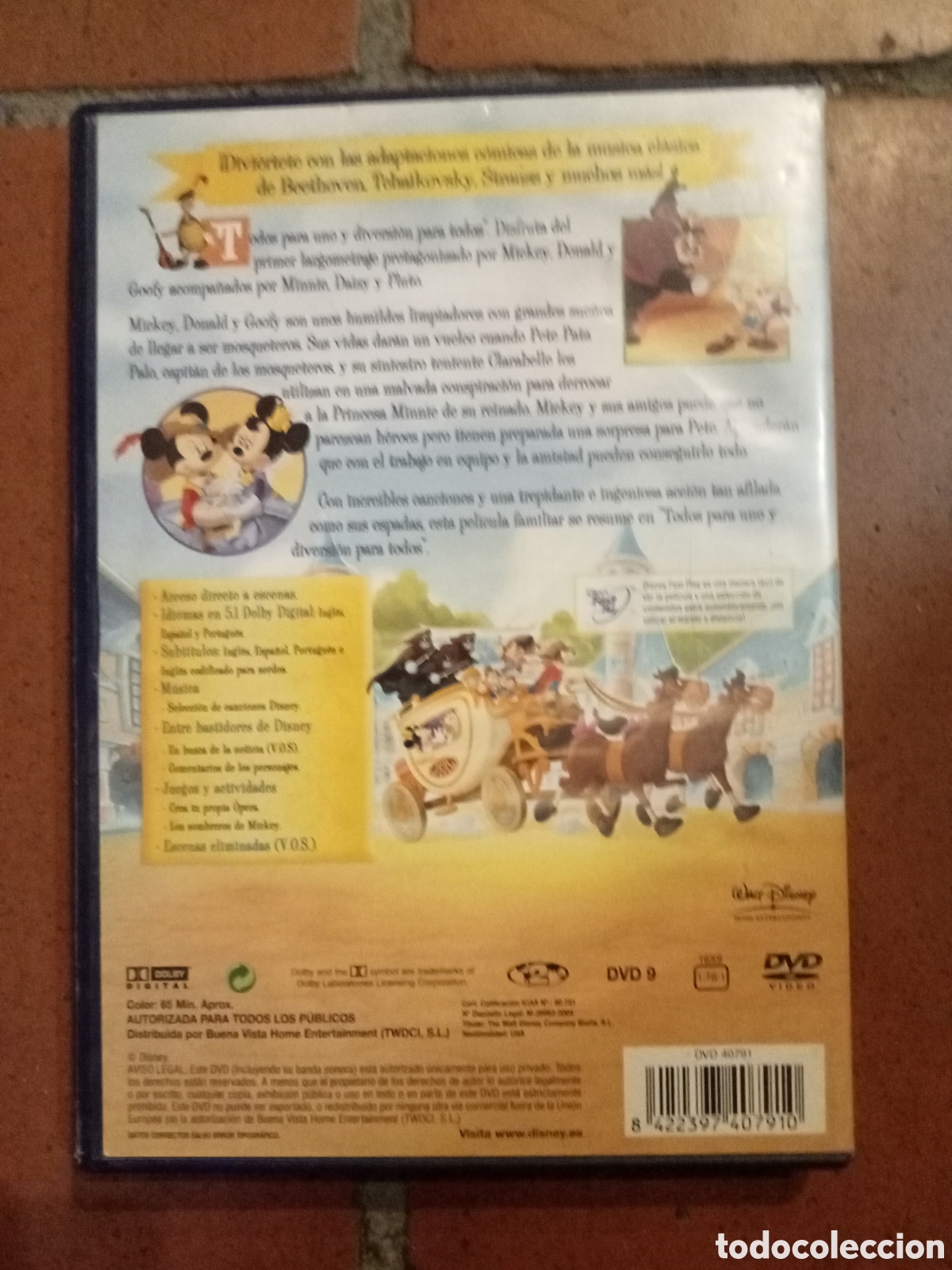 Cine: DVD los tres mosqueteros - Foto 2
