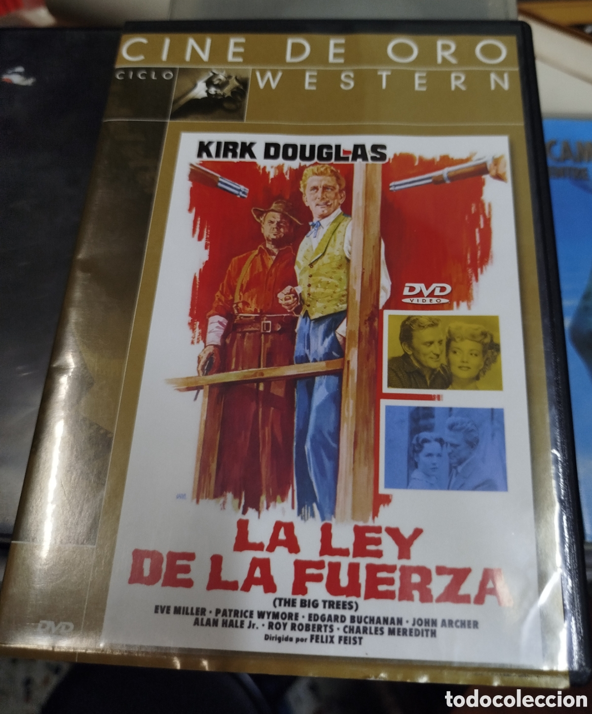Cine: La ley de la fuerza. Kirk Douglas