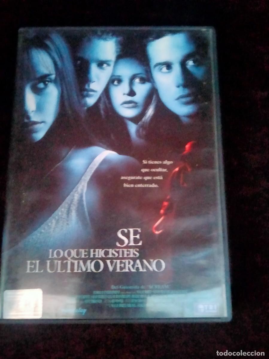 Cine: se lo que hicisteis el ultimo verano - dvd como nuevo con librito