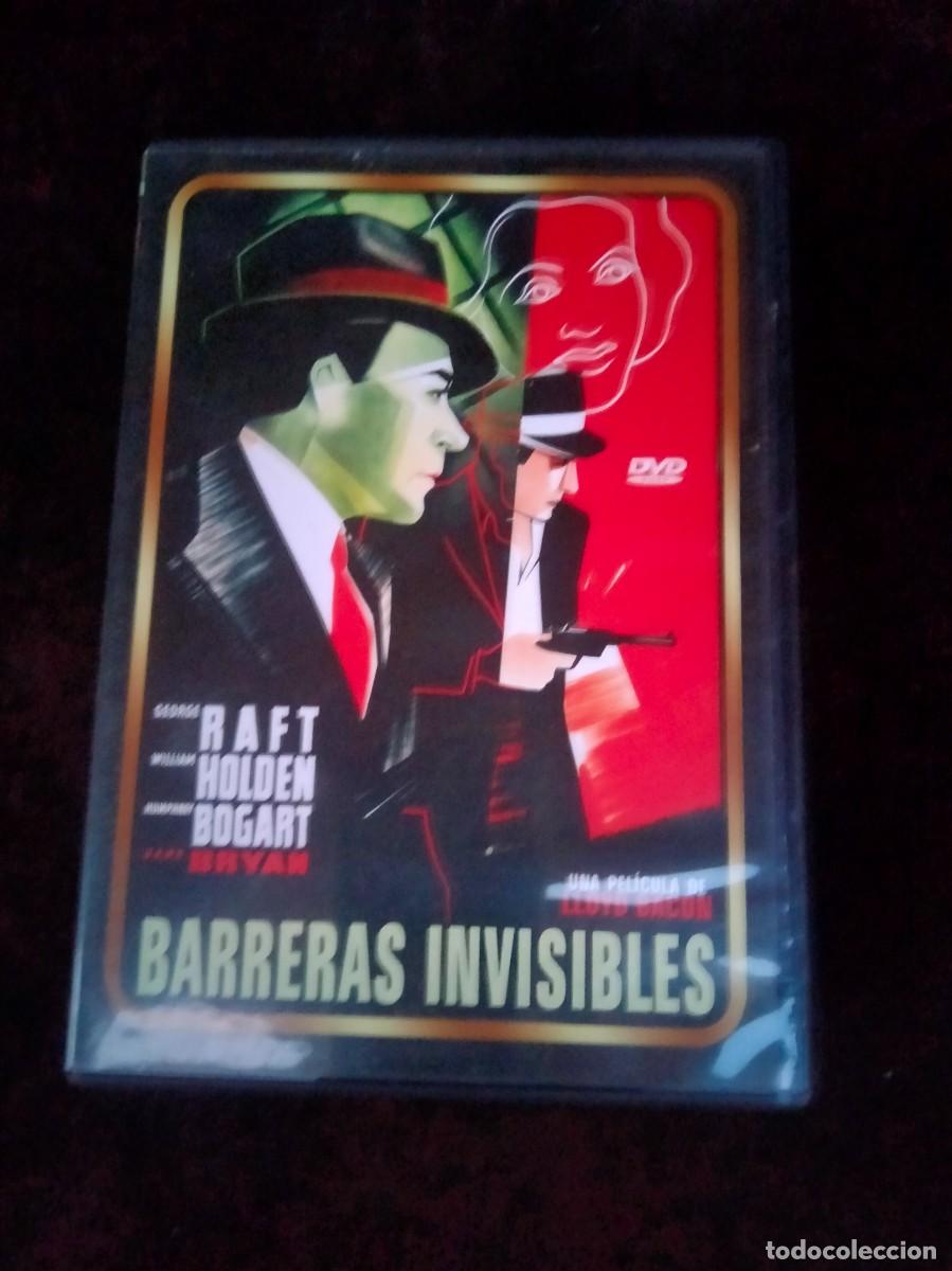 Cine: barreras invisibles - william holden y humphey bogart - dvd casi como nuevo