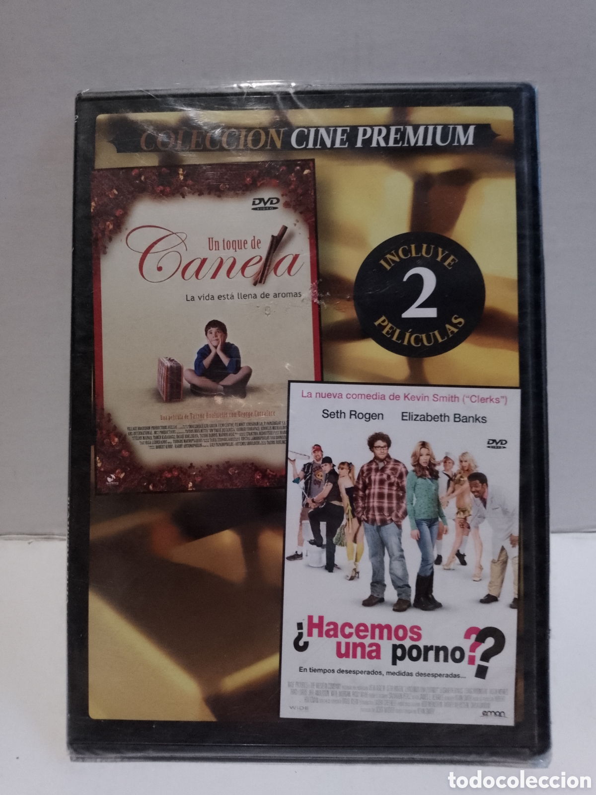 Cine: UN TOQUE DE CANELA - HACEMOS UNA PORNO - DVD NUEVO PRECINTADO SLIM