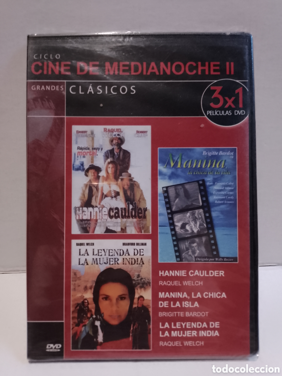 Cine: HANNIE CAULDER - MANINA - LEYENDA MUJER INDIA - DVD NUEVO PRECINTADO