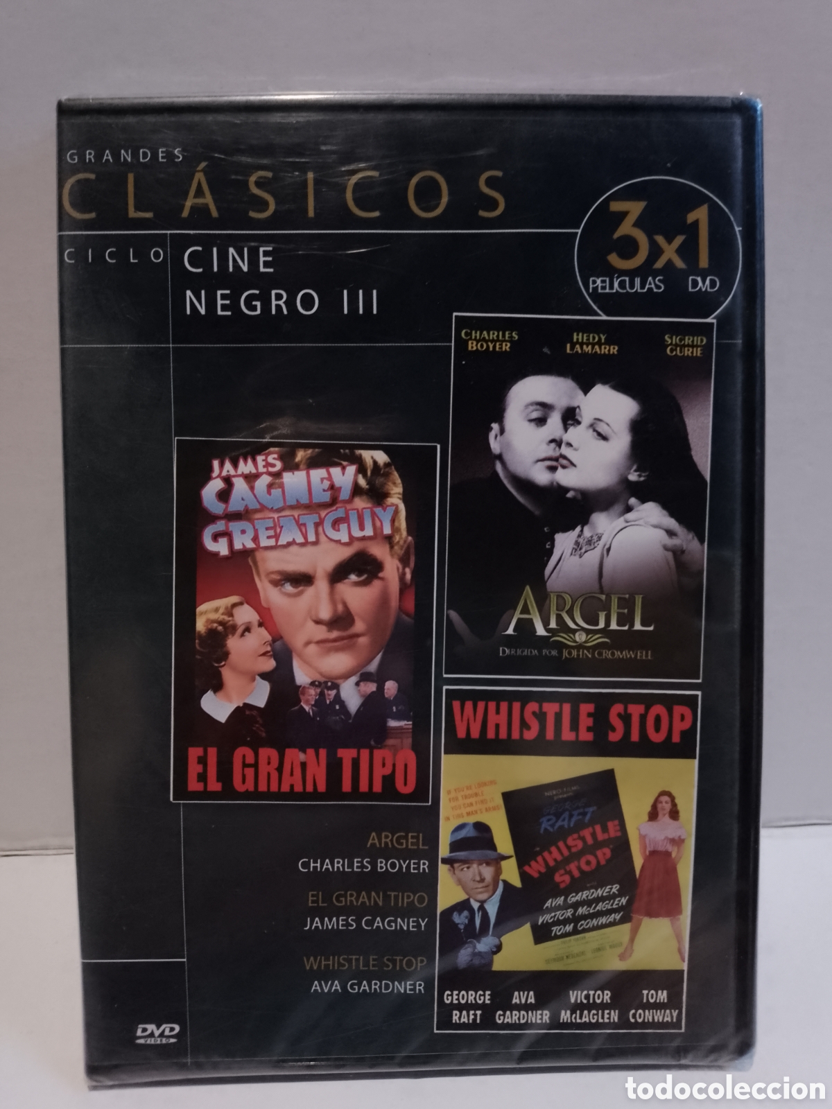 Cine: EL GRAN TIPO - ARGEL - WHISTLE STOP - DVD NUEVO PRECINTADO SLIM