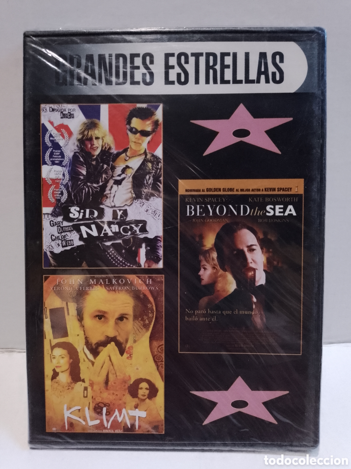 Cine: SID Y NANCY / KLIMT / BEYOND THE SEA / DVD NUEVO PRECINTADO SLIM