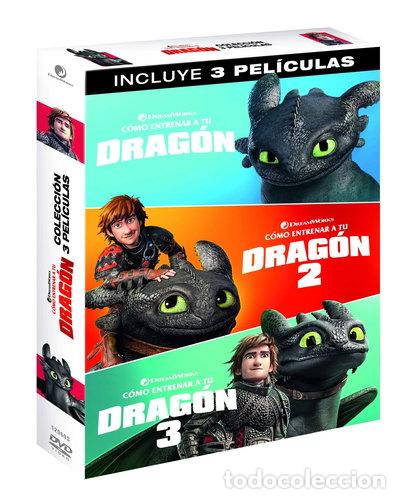 Cine: C&oacute;mo Entrenar A Tu Drag&oacute;n Pack 1-3- 8414533120609