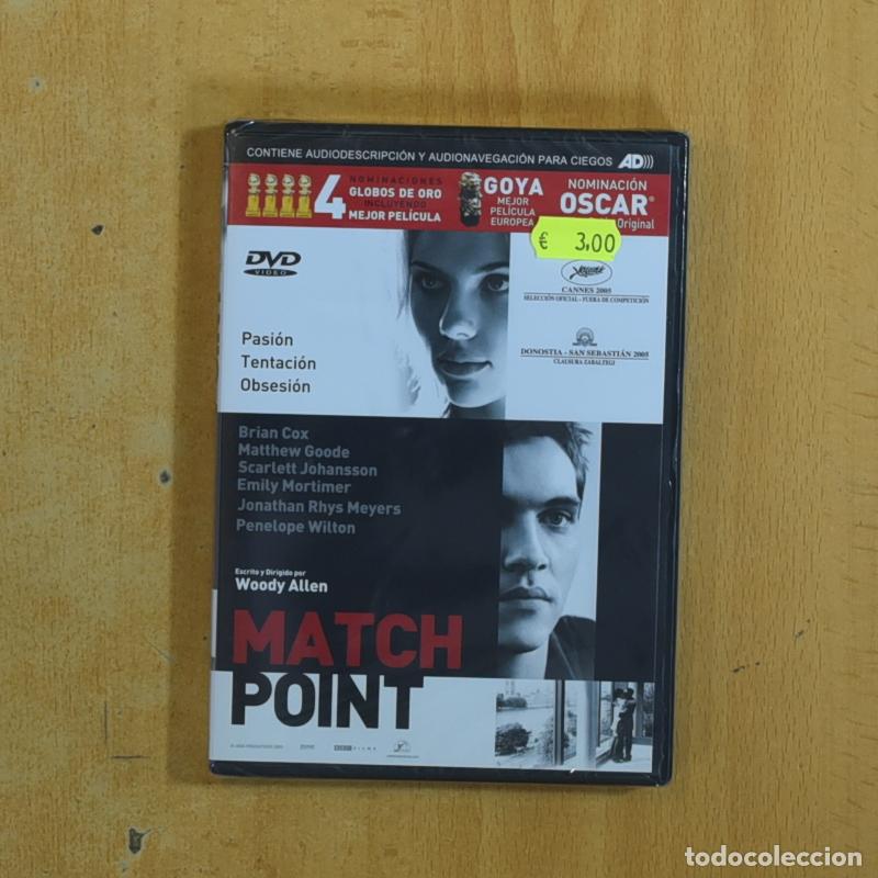 Cine: MATCH POINT - DVD - M&uacute;ltiples art&iacute;culos = 1 solo env&iacute;o