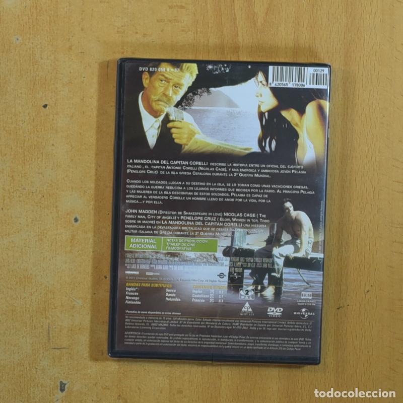 Cine: LA MANDOLINA DEL CAPITAN CORELLI - DVD - Foto 2