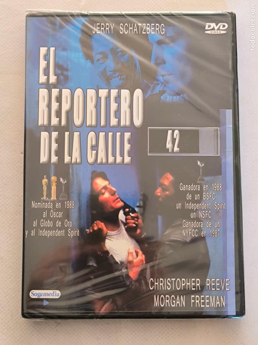 Cine: DVD EL REPORTERO DE LA CALLE 42 - CHRISTOPHER REEVE - NUEVO, PRECINTADO (270)