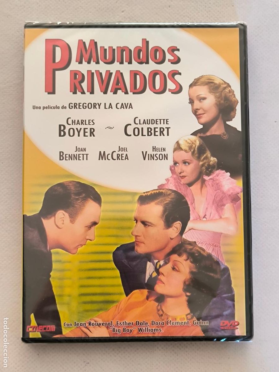 Cine: DVD MUNDOS PRIVADOS - CHARLES BOYER - NUEVO, PRECINTADO (278)