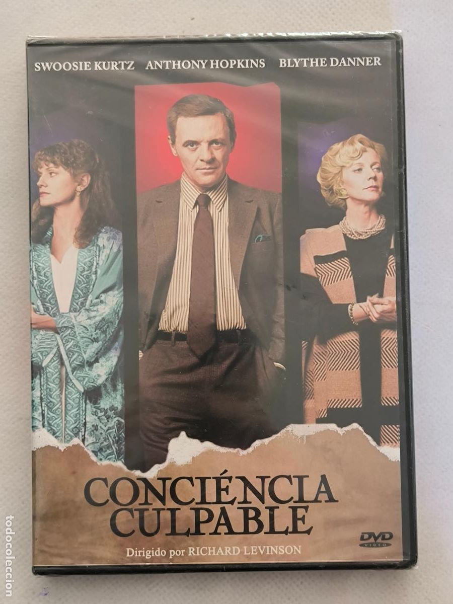 Cine: DVD CONCIENCIA CULPABLE - ANTHONY HOPKINS - NUEVO, PRECINTADO (278)