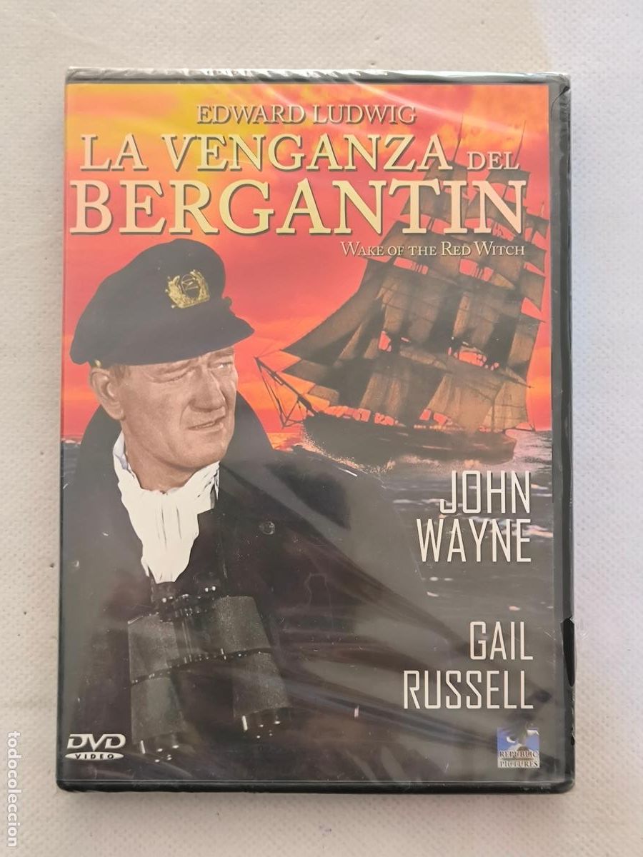 Cine: DVD LA VENGANZA DEL BERGANTIN - JOHN WAYNE - NUEVO, PRECINTADO (279)