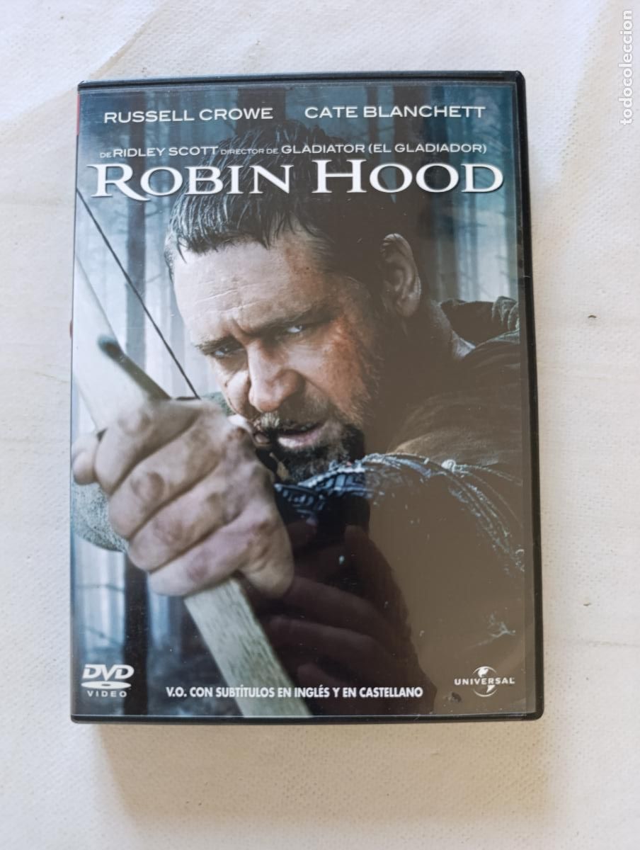 Cine: DVD ROBIN HOOD - RUSSELL CROWE, CATE BLANCHETT - SPEAK UP, SPEAKUP (281)