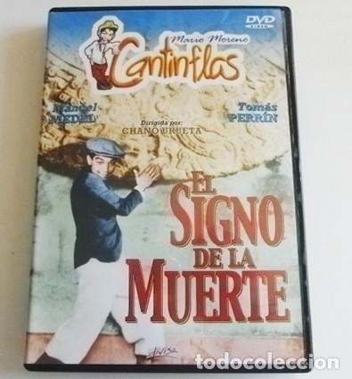 Cine: EL SIGNO DE LA MUERTE DVD PEL&Iacute;CULA COMEDIA SUSPENSE MARIO MORENO CANTINFLAS MANUEL MEDEL E. D'ORGAZ