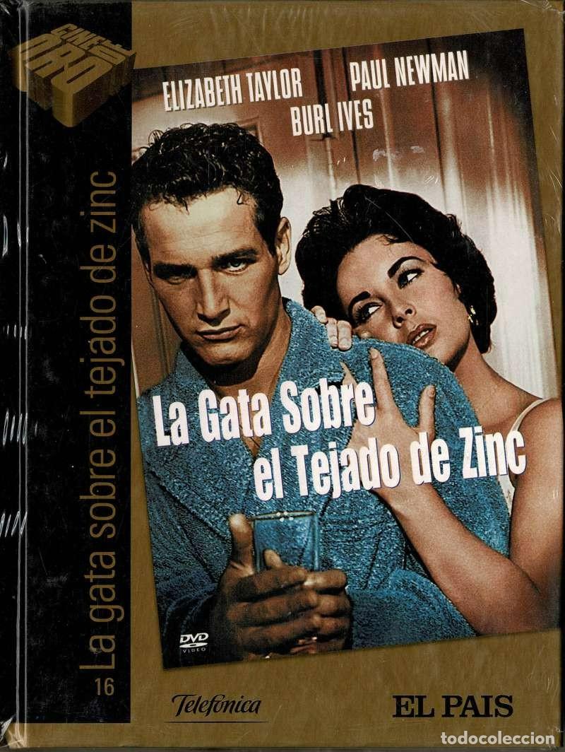 Cine: La Gata Sobre el Tejado de Zinc. Cine de Oro N&ordm; 16. Libro + DVD (precintado)