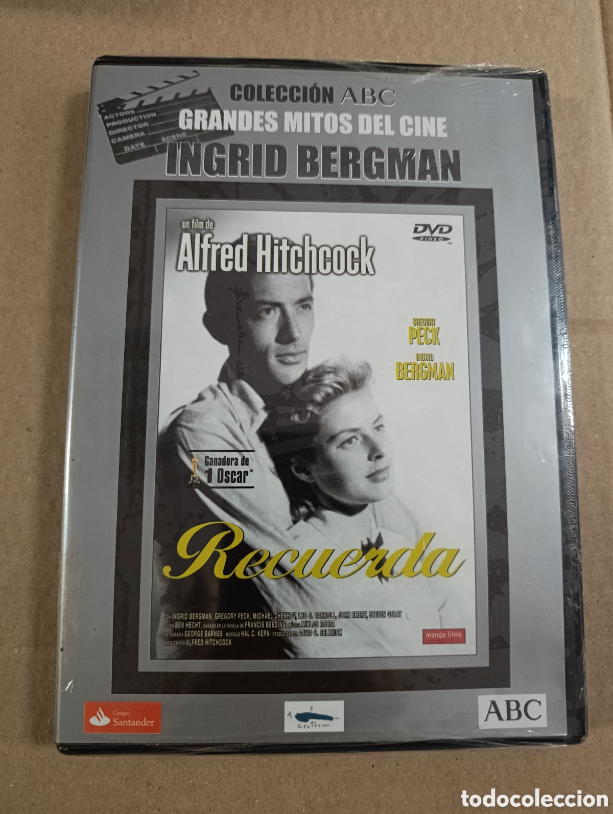 Cine: Recuerda. Alfred Hitchcock. DVD. Precintado