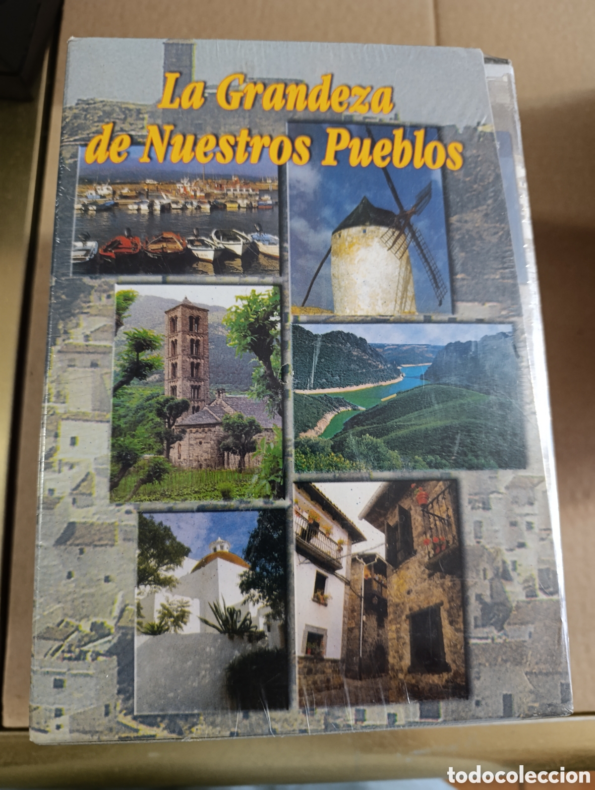 Cine: LA GRANDEZA DE NUESTROS PUEBLOS (8 DVD'S PRECINTADOS). DVD.