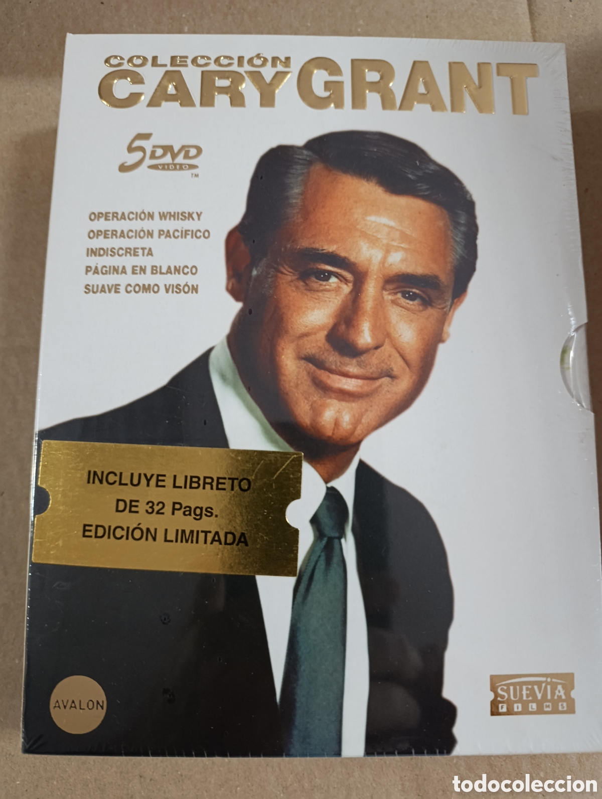 Cine: COLECCION GARY GRANT (5 DVD'S PRECINTADOS). DVD.