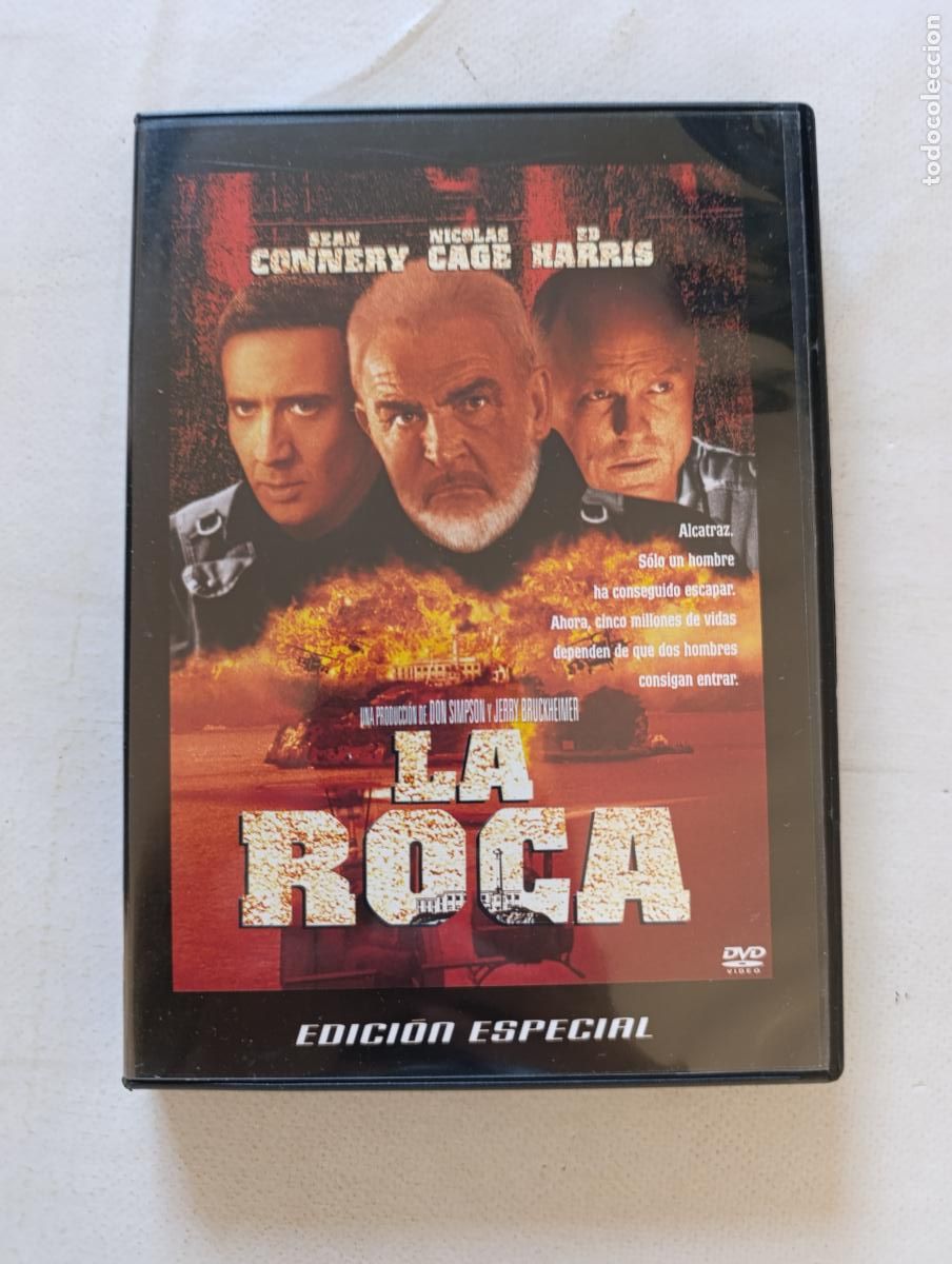 Cine: DVD LA ROCA - EDICION ESPECIAL - SEAN CONNERY, NICOLAS CAGE (283)