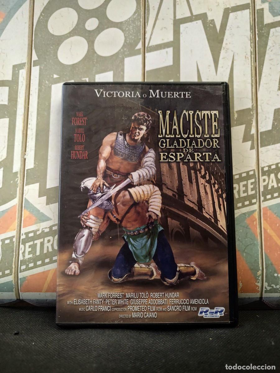 Cine: DVD 2400 Maciste Gladiador de Esparta / Disco como nuevo