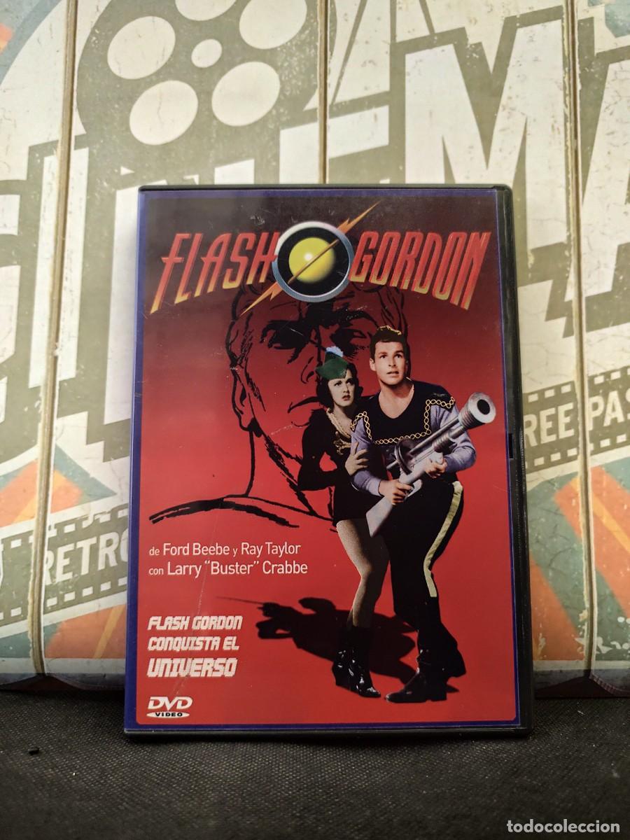 Cine: DVD 2408 Flash Gordon conquista el universo / Disco como nuevo