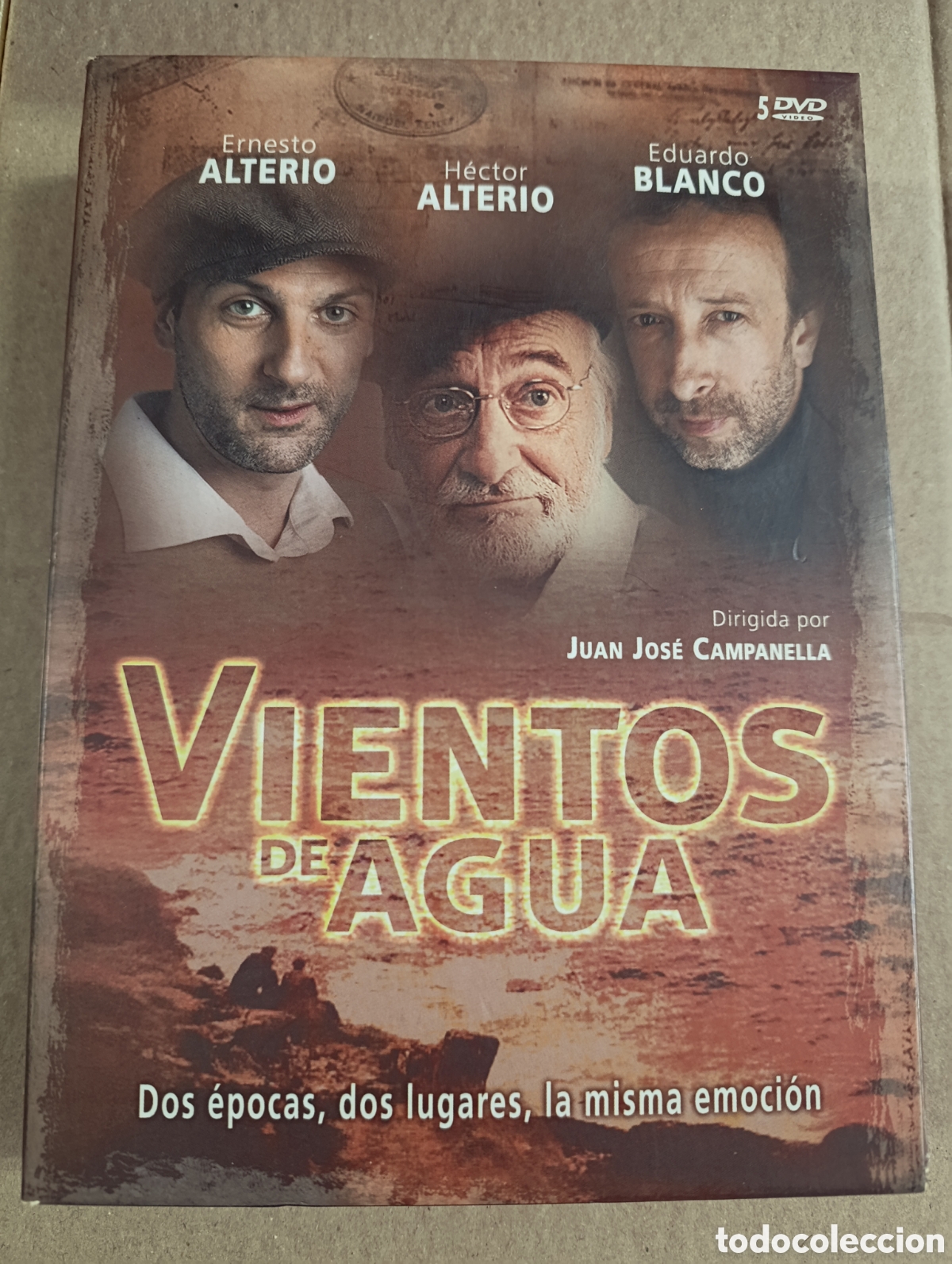 Cine: VIENTOS DE AGUA - 5 DVD - ERNESTO ALTERIO - DOS EPOCAS, DOS LUGARES, LA MISMA EMOCION.. DVD.