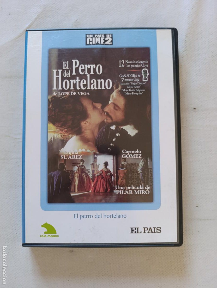 Cine: DVD EL PERRO DEL HORTELANO DE LOPE DE VEGA - EMMA SUAREZ, CARMELO GOMEZ (292)
