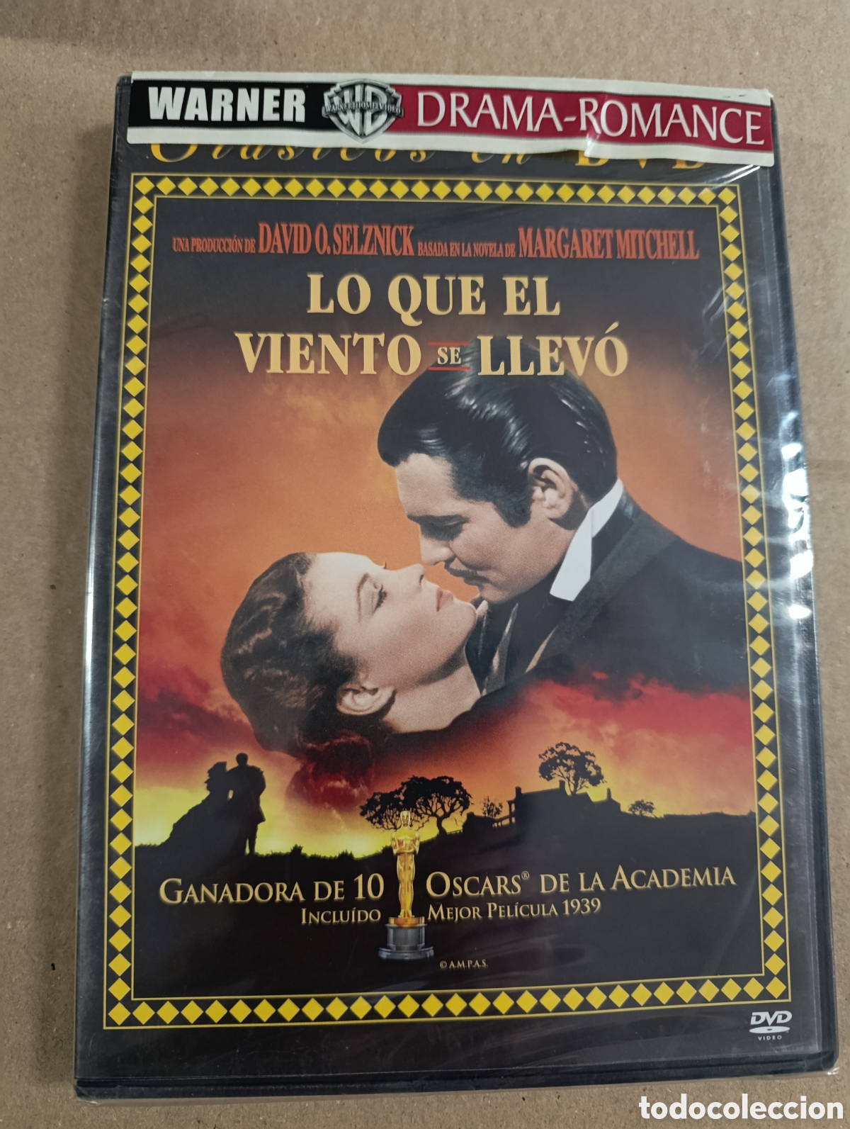 Cine: LO QUE EL VIENTO SE LLEVO. DVD. Precintado.