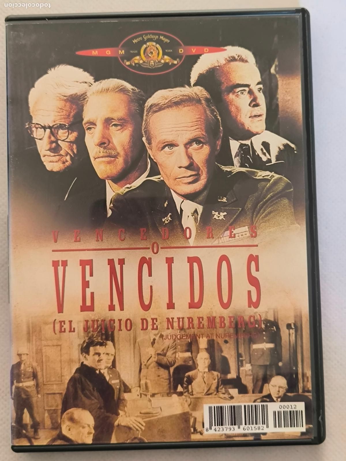 Cine: DVD VENCEDORES O VENCIDOS (EL JUICIO DE NUREMBERG) - STANLEY KRAMER (I3)