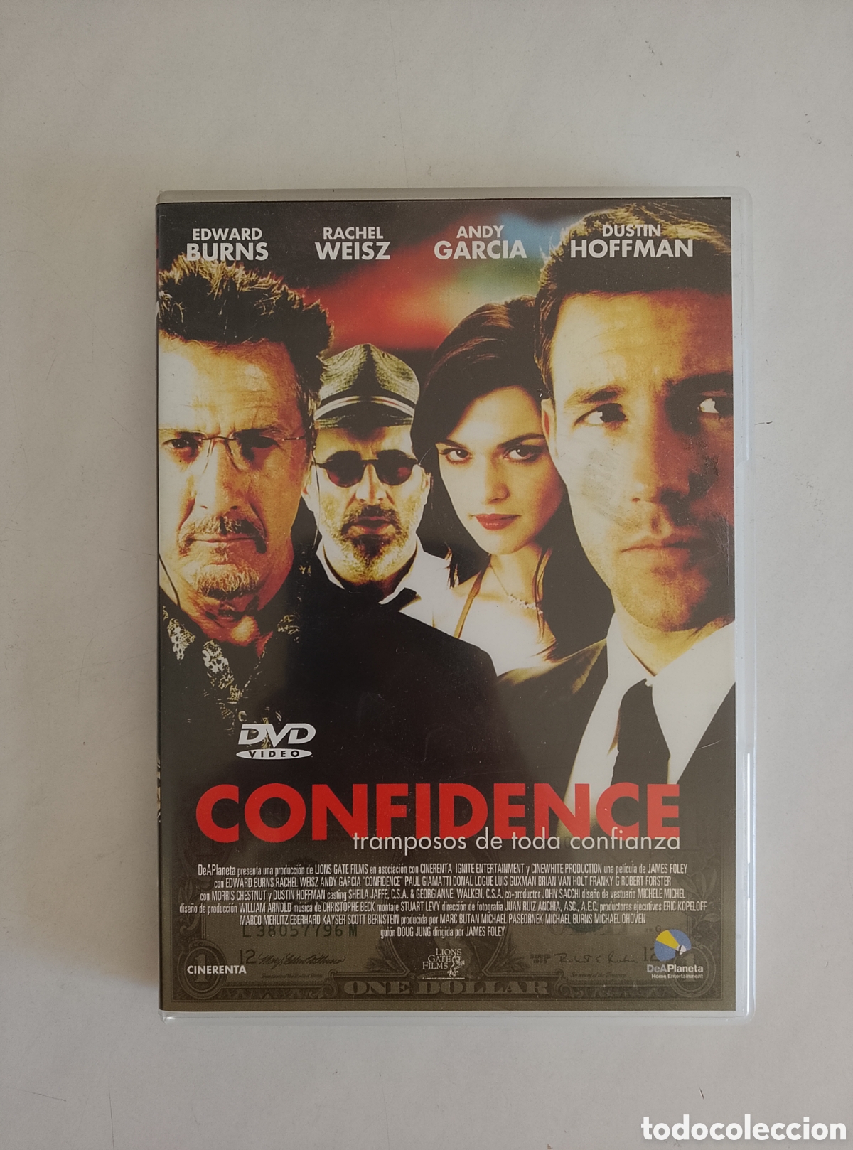 Cine: PELICULA DVD CONFIDENCE