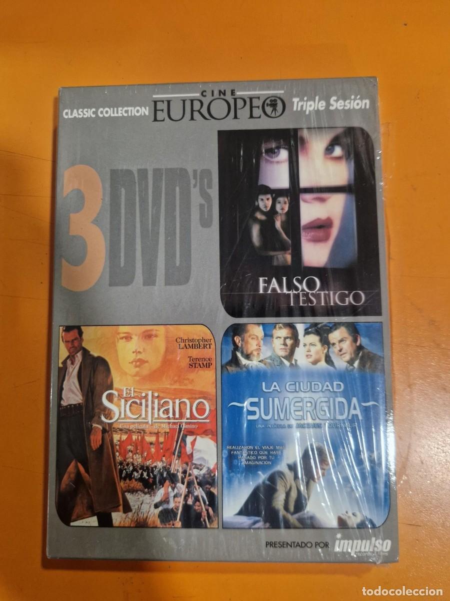 Cinema: Cine Europeo: Falso Testigo + El Siciliano + La Ciudad Sumergida [DVD]