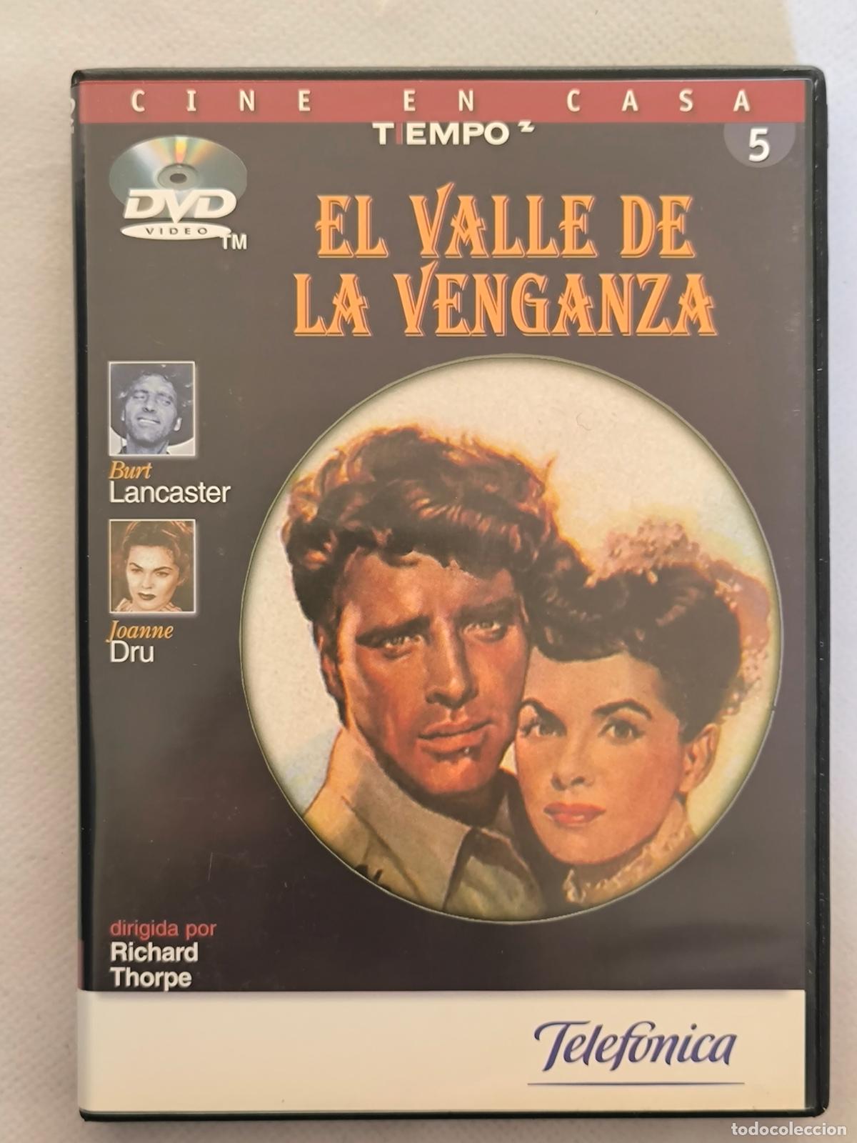 Cine: DVD EL VALLE DE LA VENGANZA - BURT LANCASTER (H4)