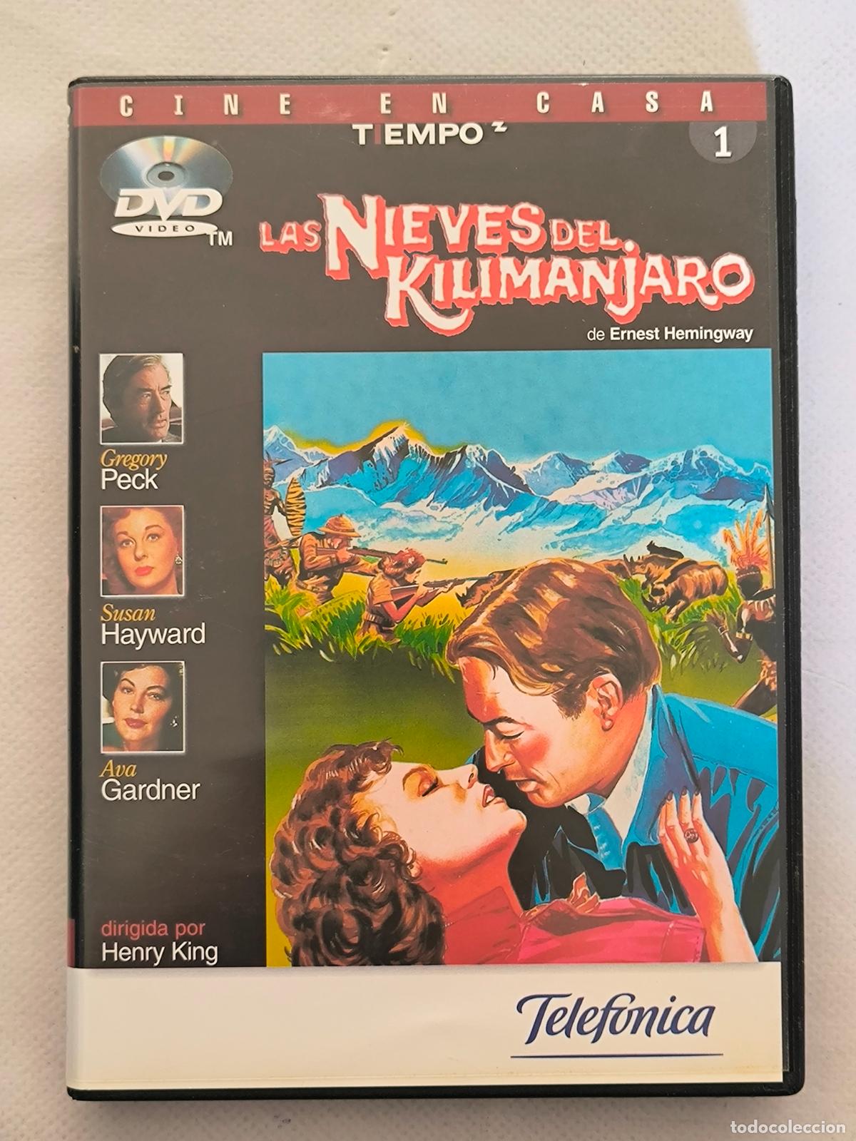 Cine: DVD LAS NIEVES DEL KILIMANJARO - GREGORY PECK (I4)