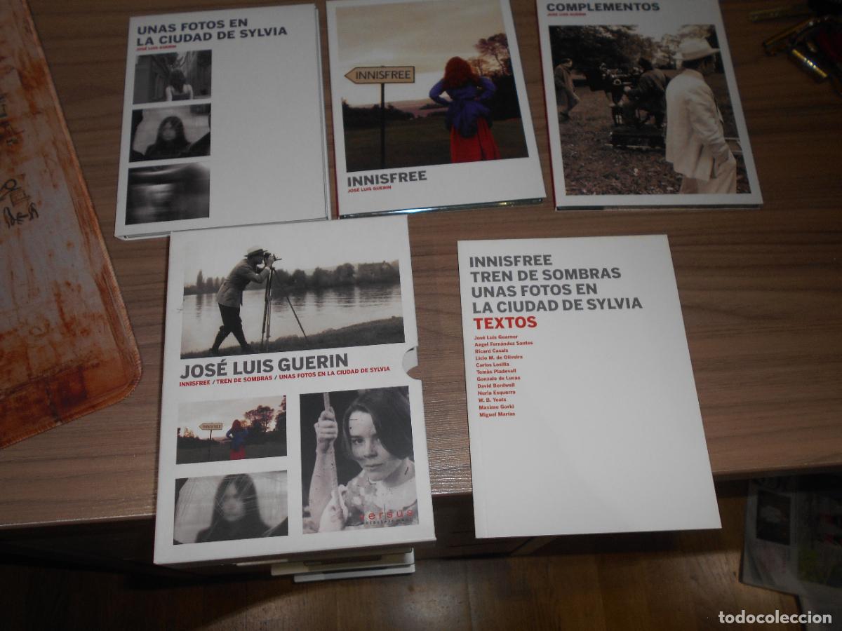 Cine: JOSE LUIS GUERIN 3 DVD + LIBRO 66 Pag. INNISFREE - TREN DE SOMBRAS - FOTOS EN LA CIUDAD D SYLVIA