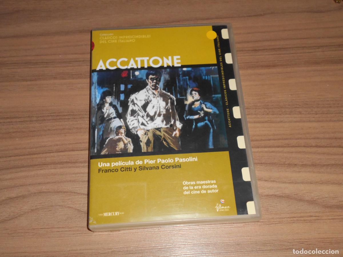 Cine: ACCATTONE DVD de PIER PAOLO PASOLINI Franco Citti SILVANA CORSINI